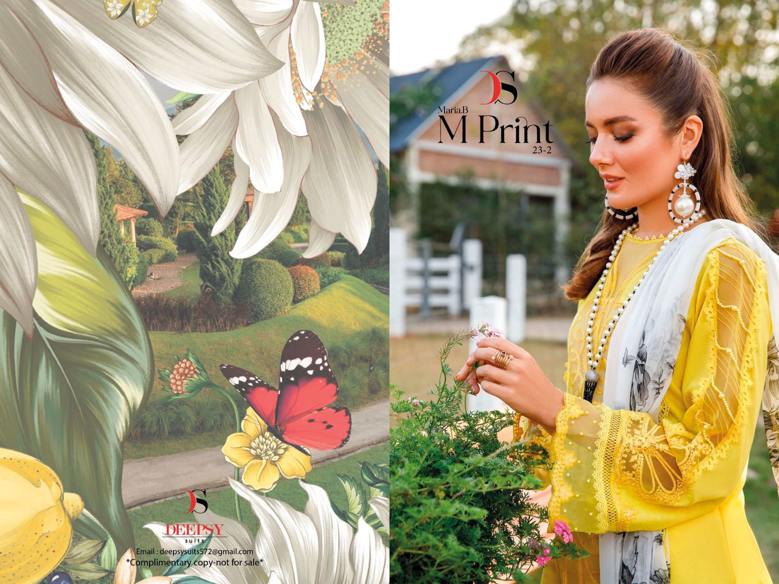 Mariab Mprint Spring Summer 23-2 by Deepsy Pakistani Salwar Suits